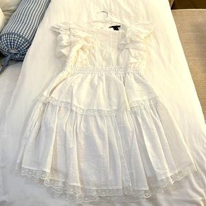 Forever 21 white dress, love shack fancy look alike, size S